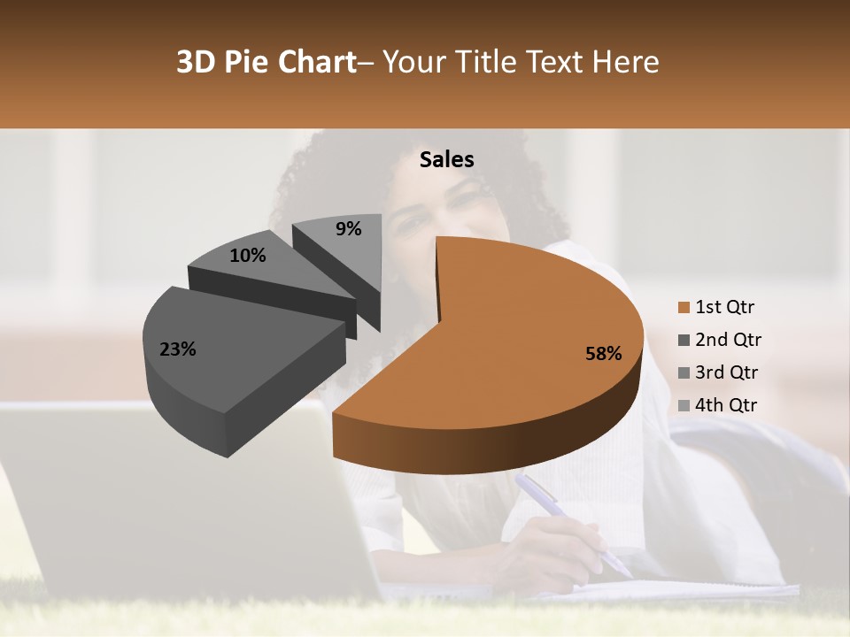 Wireless Image Pen PowerPoint Template