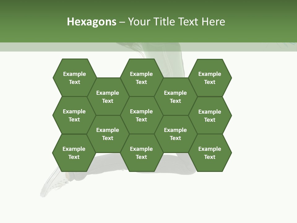 Young Woman Student PowerPoint Template