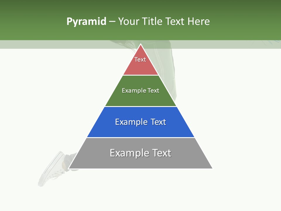 Young Woman Student PowerPoint Template