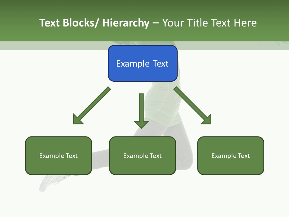 Young Woman Student PowerPoint Template