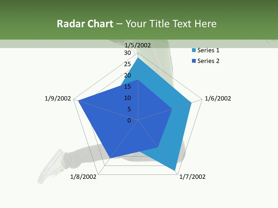 Young Woman Student PowerPoint Template
