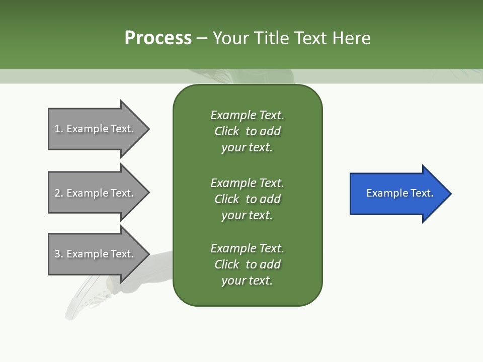 Young Woman Student PowerPoint Template