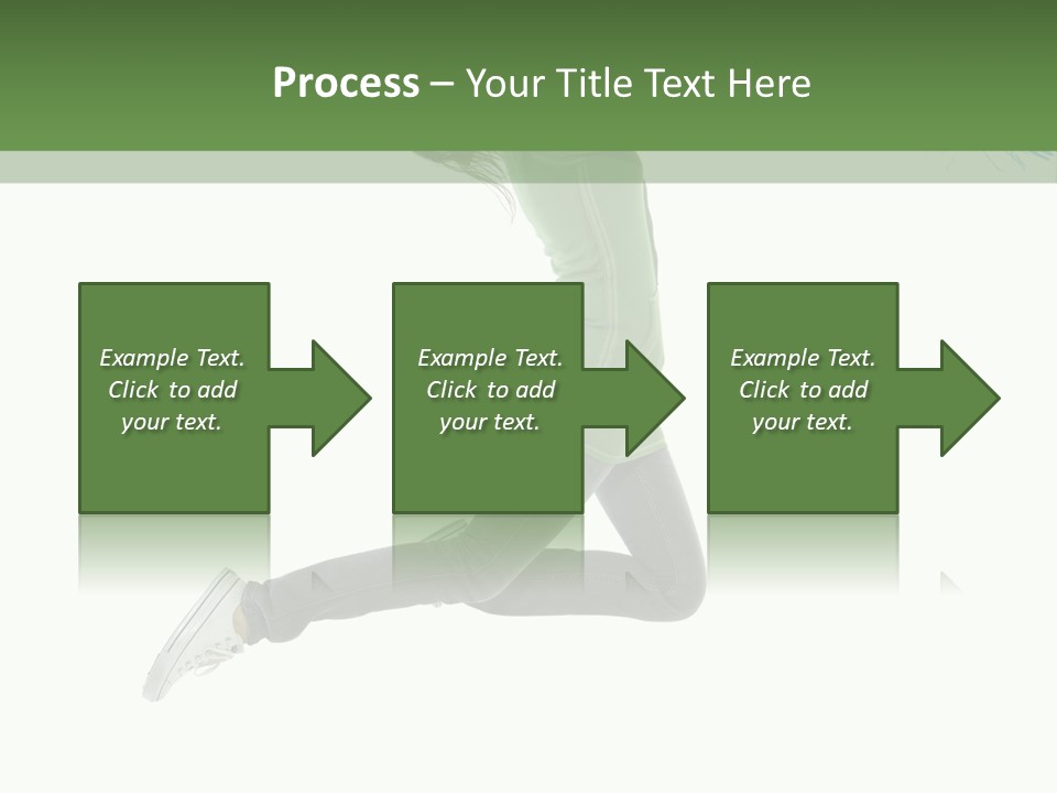 Young Woman Student PowerPoint Template