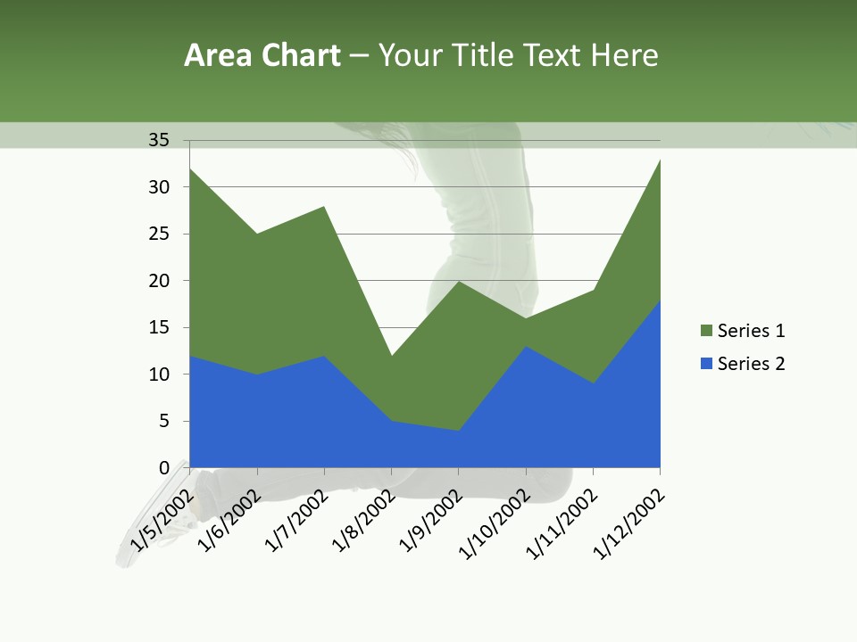 Young Woman Student PowerPoint Template