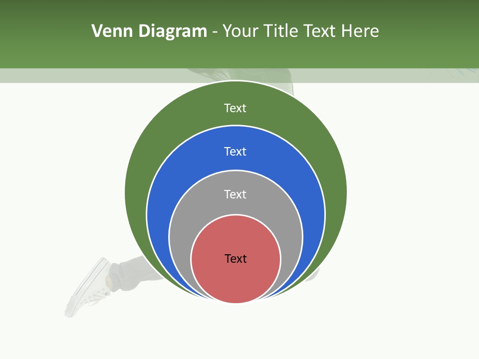 Young Woman Student PowerPoint Template