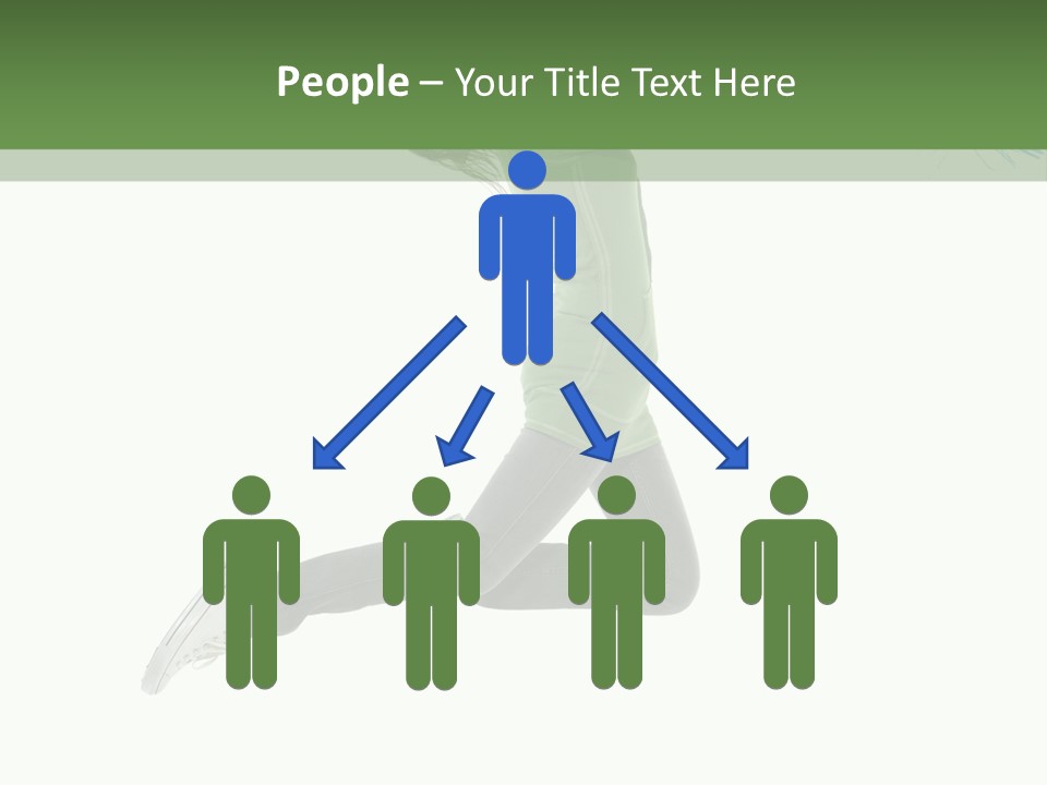 Young Woman Student PowerPoint Template