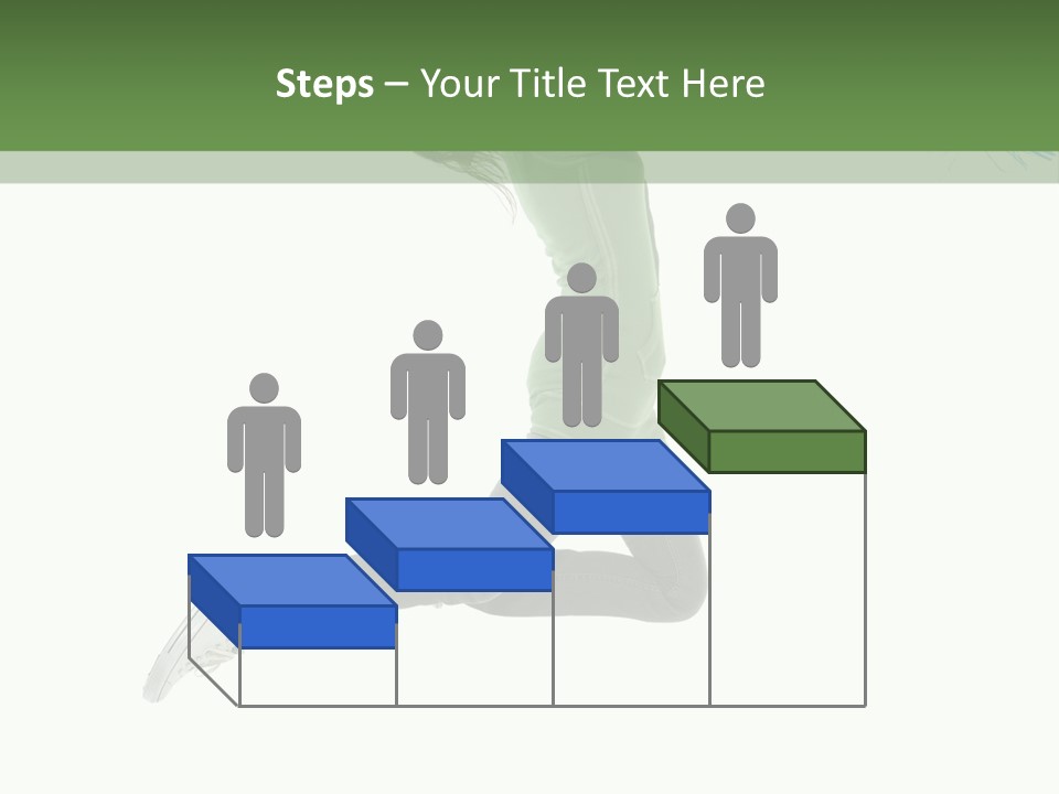 Young Woman Student PowerPoint Template