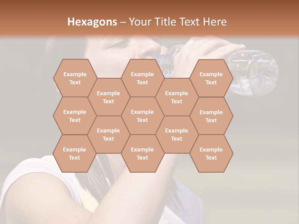 Female Body Young PowerPoint Template