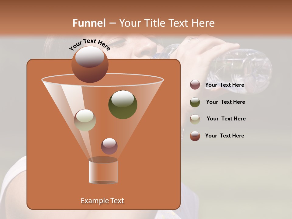 Female Body Young PowerPoint Template