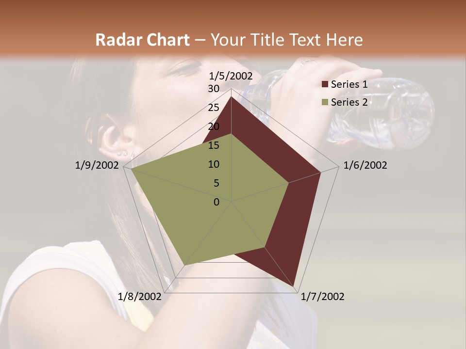 Female Body Young PowerPoint Template