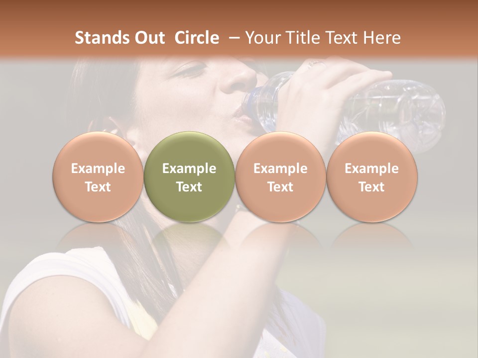 Female Body Young PowerPoint Template