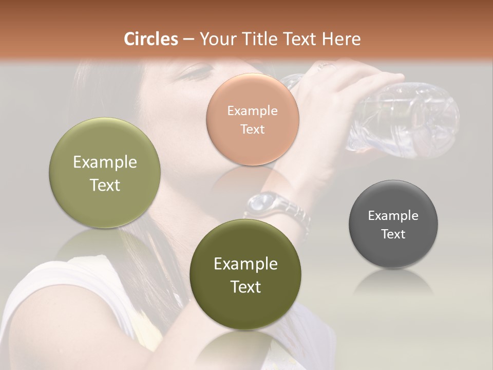 Female Body Young PowerPoint Template