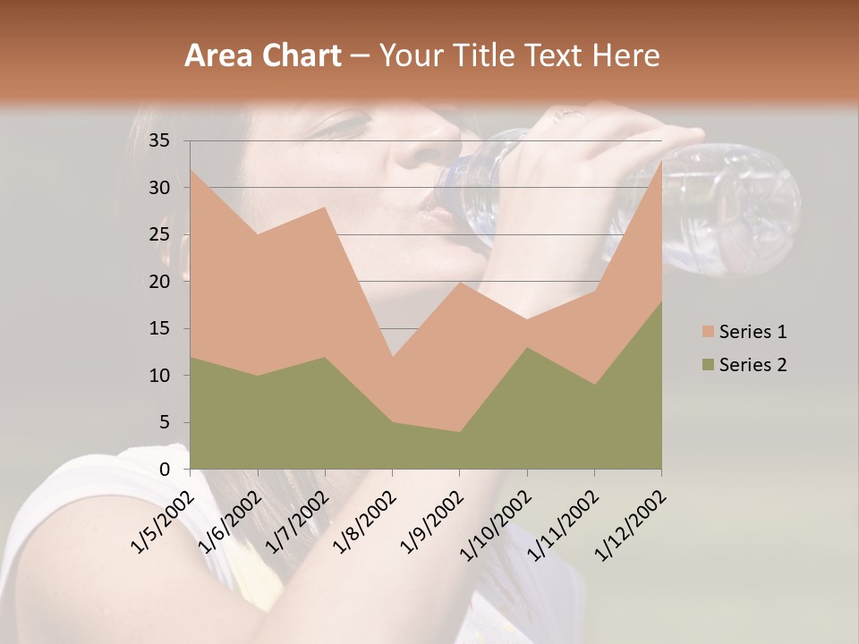 Female Body Young PowerPoint Template