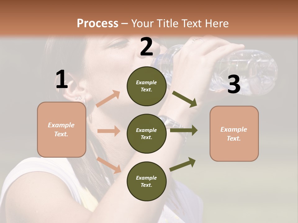 Female Body Young PowerPoint Template