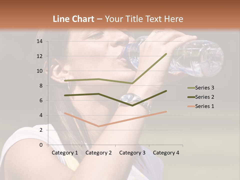 Female Body Young PowerPoint Template