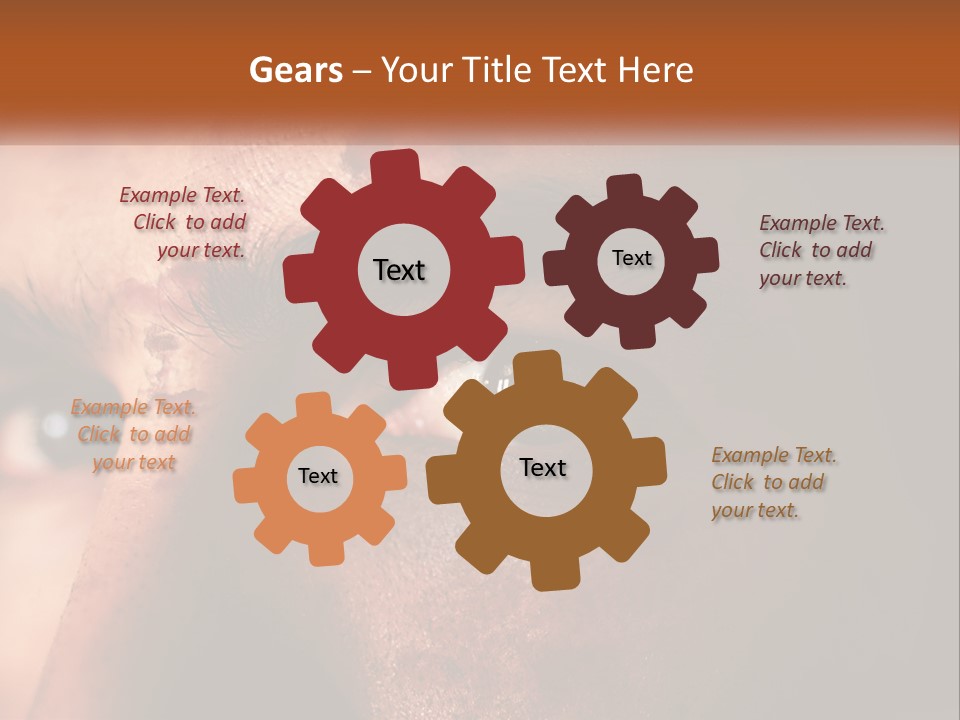 Blood Pain Scabs PowerPoint Template