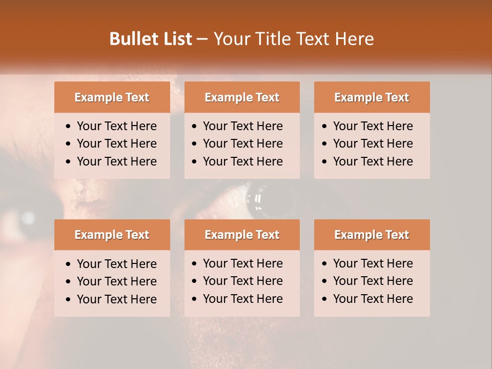 Blood Pain Scabs PowerPoint Template