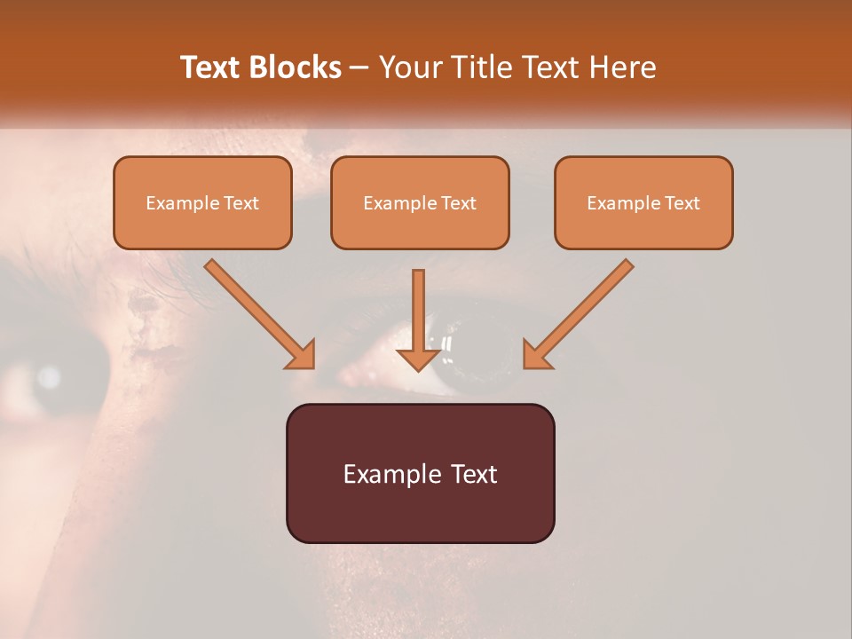 Blood Pain Scabs PowerPoint Template