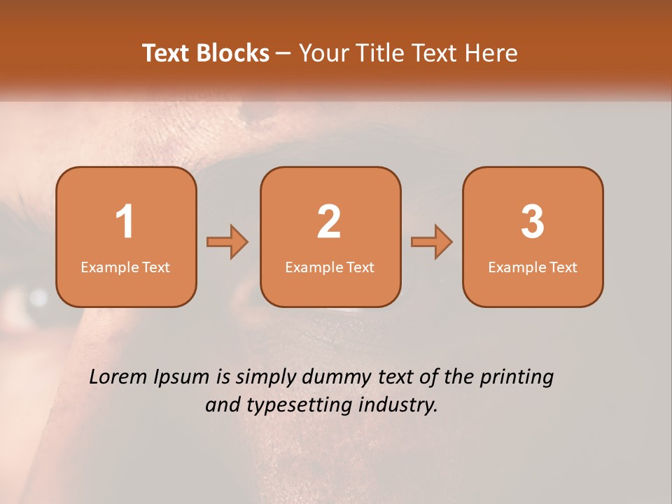 Blood Pain Scabs PowerPoint Template