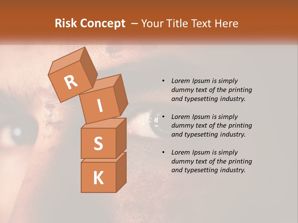 Blood Pain Scabs PowerPoint Template