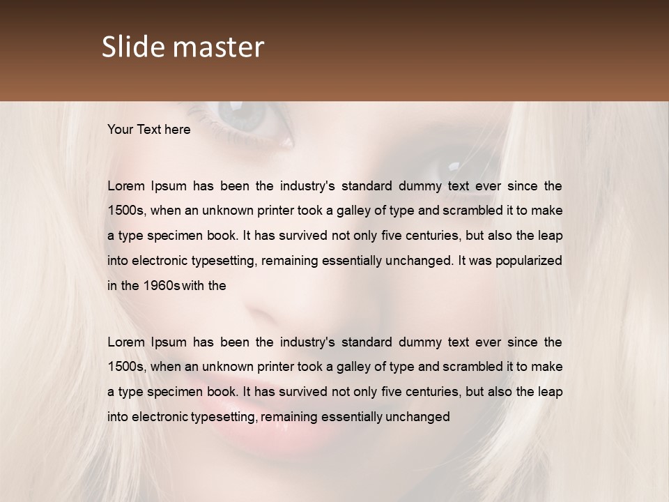 Beautiful Close Happy PowerPoint Template