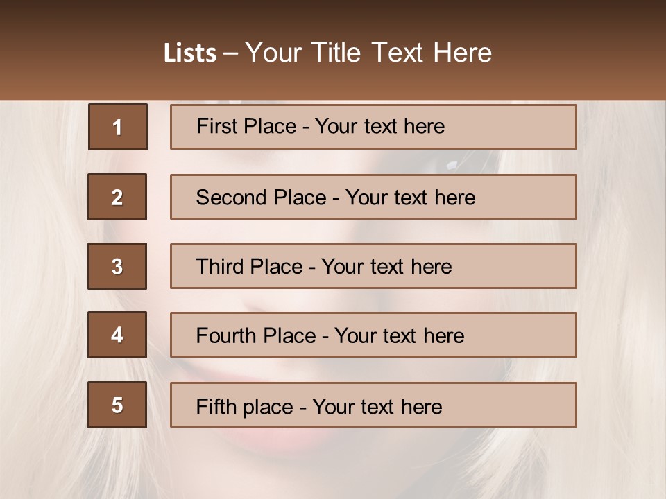Beautiful Close Happy PowerPoint Template