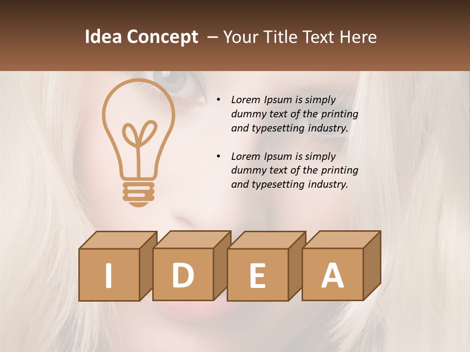 Beautiful Close Happy PowerPoint Template