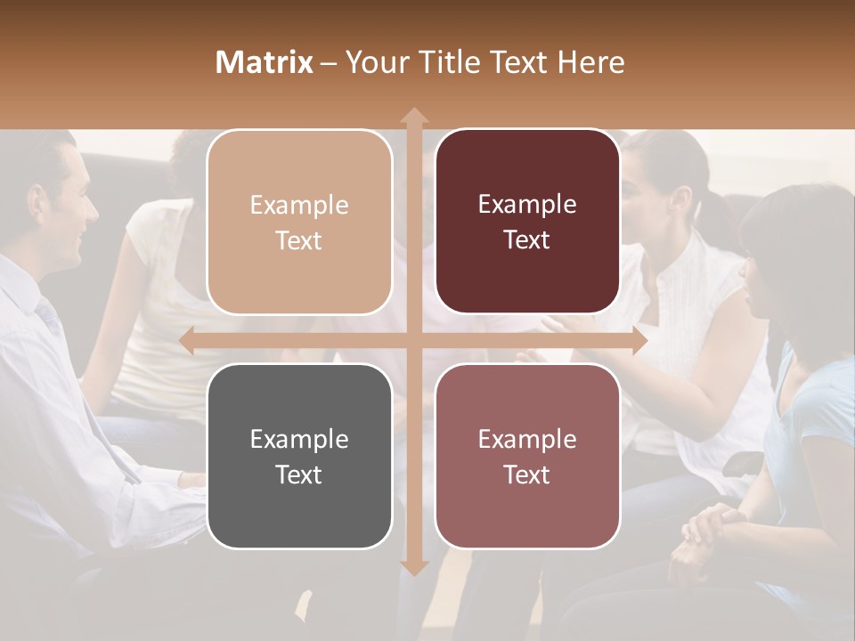 Training Applauding Supervisor PowerPoint Template