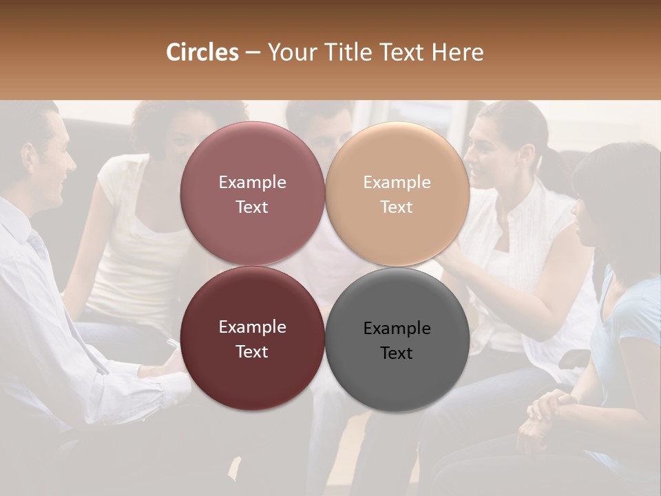 Training Applauding Supervisor PowerPoint Template
