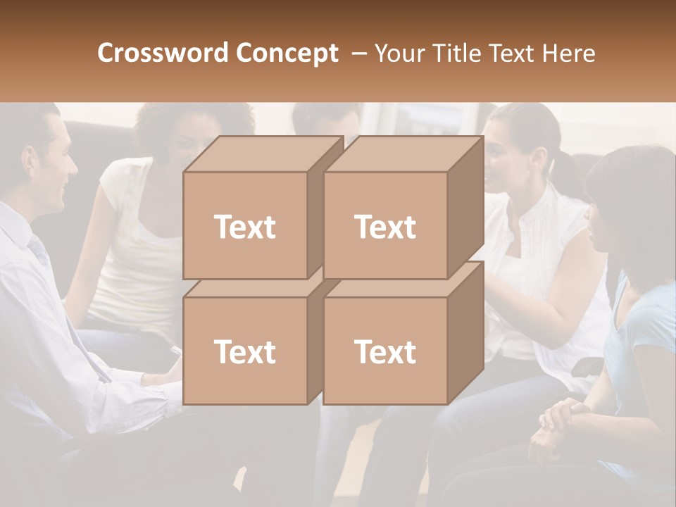 Training Applauding Supervisor PowerPoint Template