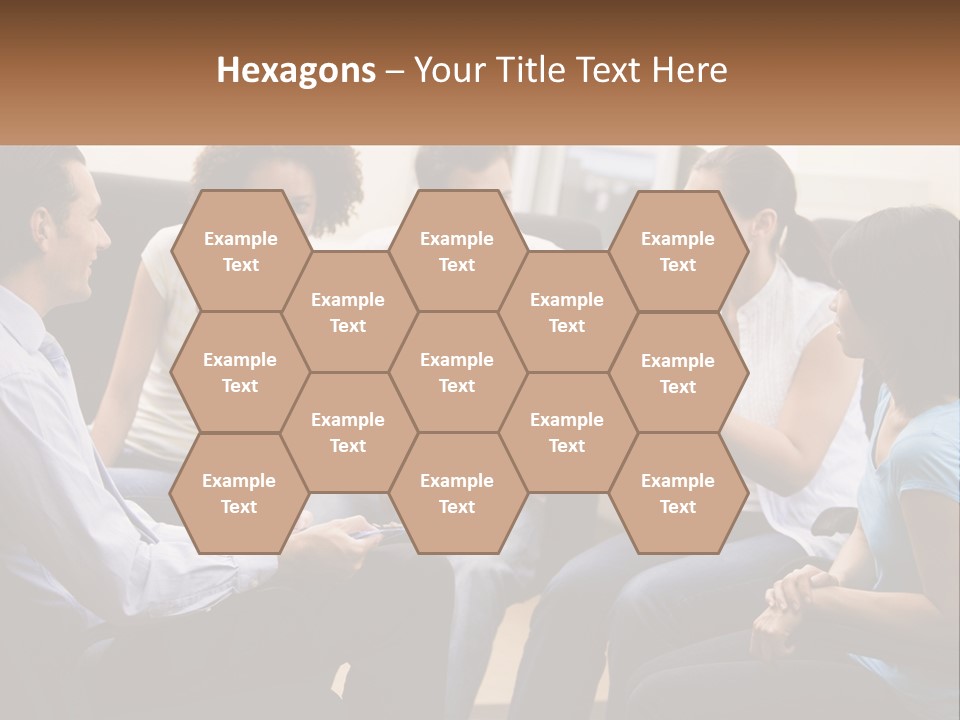 Training Applauding Supervisor PowerPoint Template