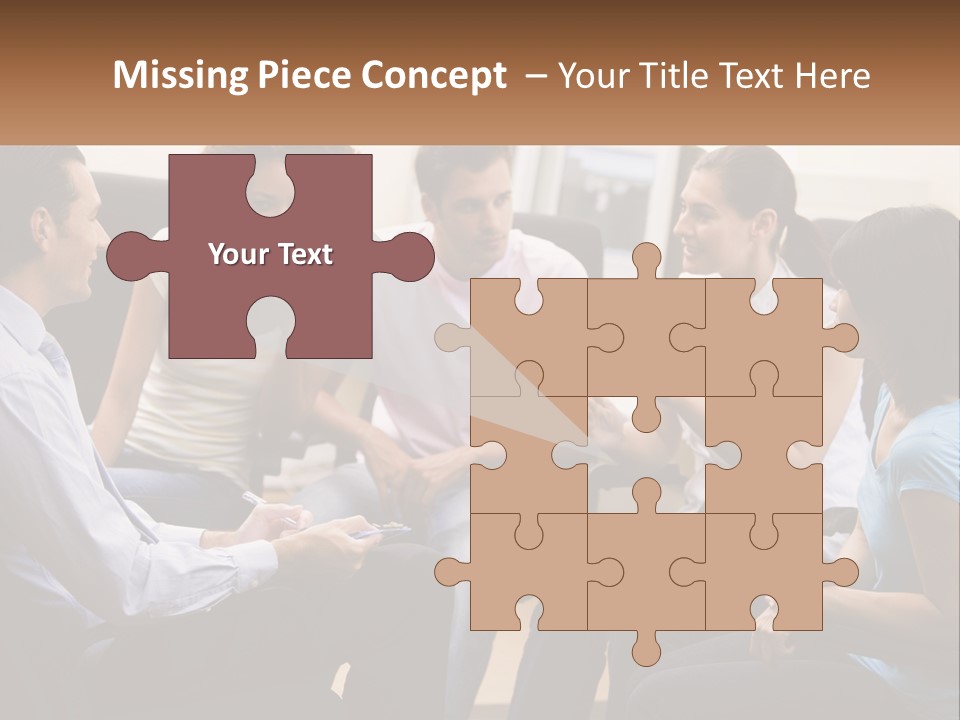 Training Applauding Supervisor PowerPoint Template