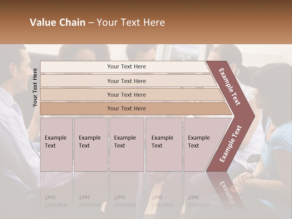 Training Applauding Supervisor PowerPoint Template
