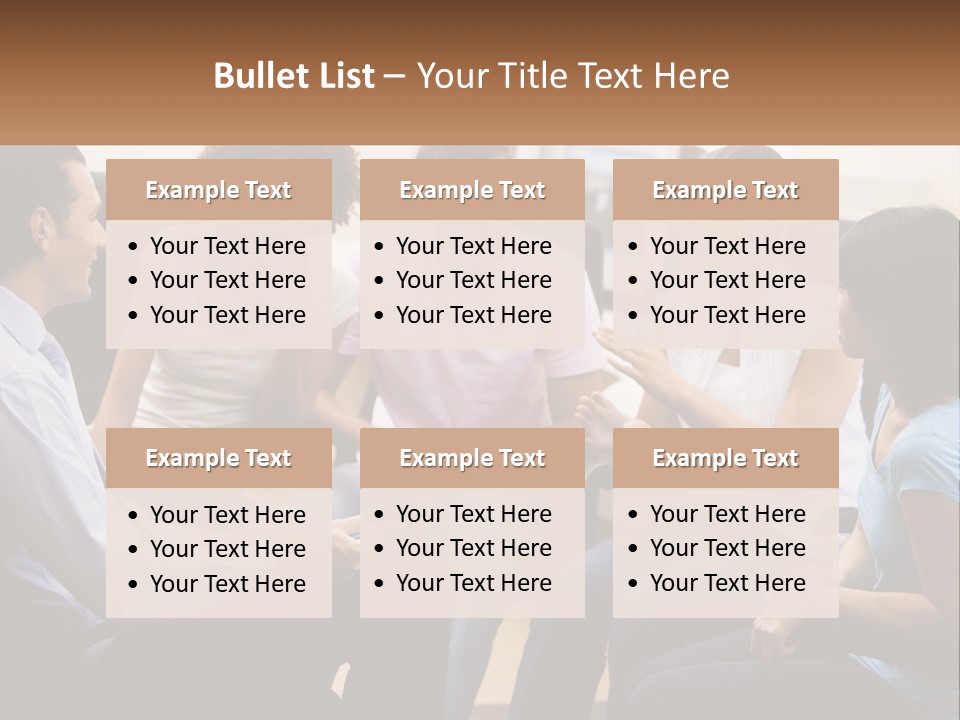 Training Applauding Supervisor PowerPoint Template
