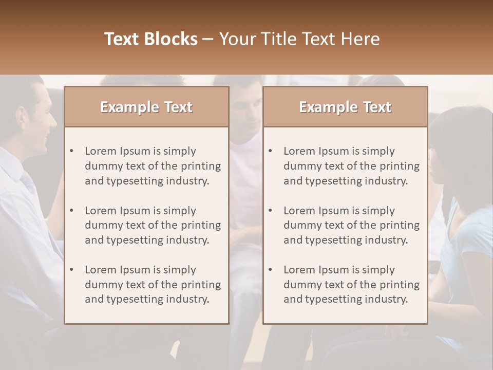 Training Applauding Supervisor PowerPoint Template