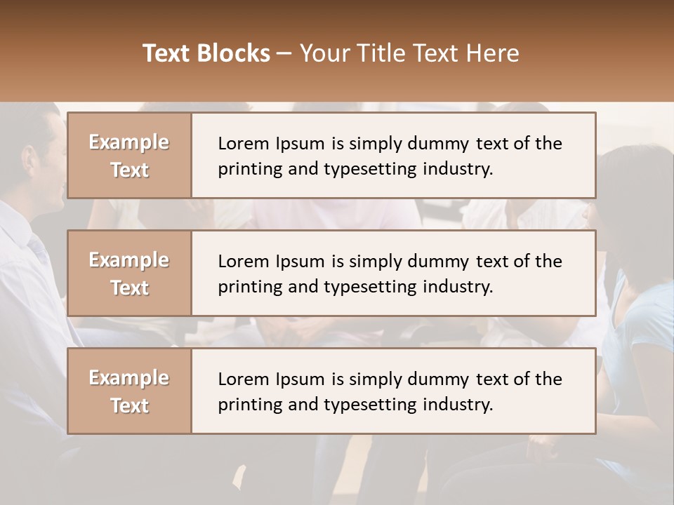 Training Applauding Supervisor PowerPoint Template