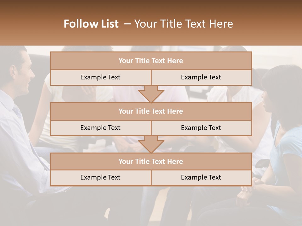 Training Applauding Supervisor PowerPoint Template