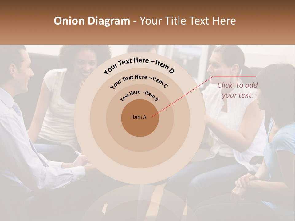 Training Applauding Supervisor PowerPoint Template