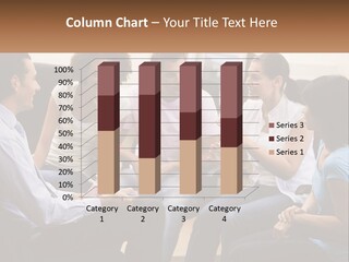 Training Applauding Supervisor PowerPoint Template