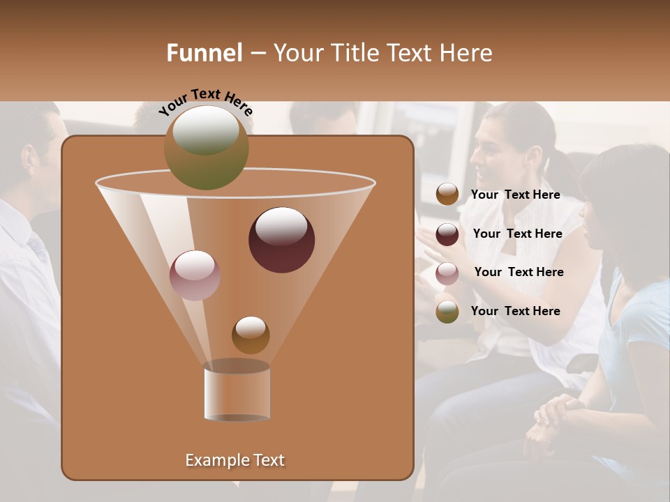 Training Applauding Supervisor PowerPoint Template