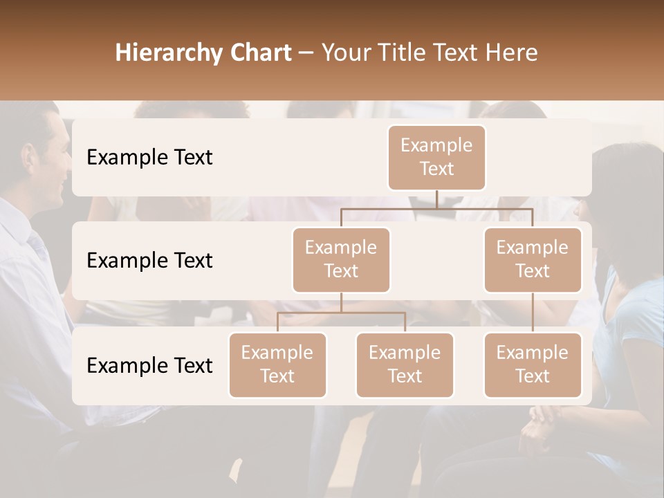 Training Applauding Supervisor PowerPoint Template