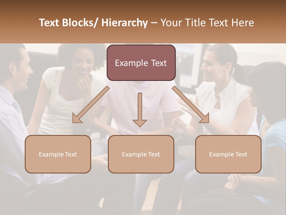 Training Applauding Supervisor PowerPoint Template