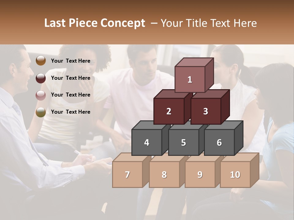 Training Applauding Supervisor PowerPoint Template