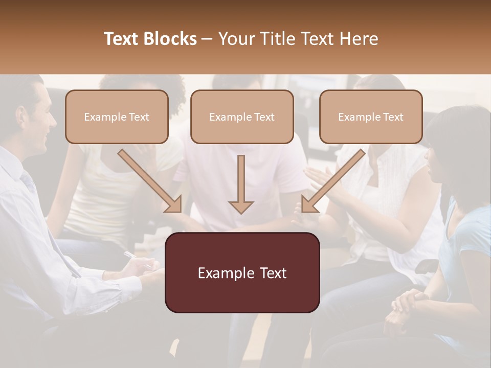 Training Applauding Supervisor PowerPoint Template