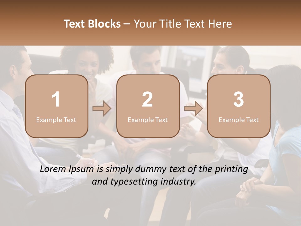 Training Applauding Supervisor PowerPoint Template