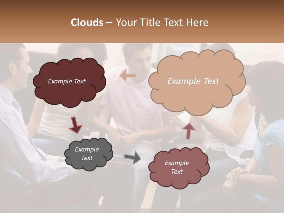 Training Applauding Supervisor PowerPoint Template