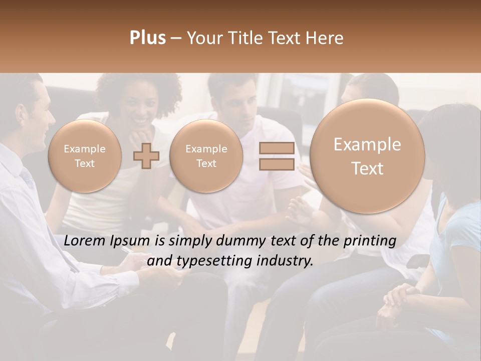 Training Applauding Supervisor PowerPoint Template
