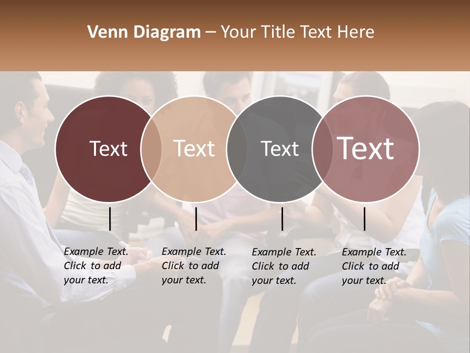Training Applauding Supervisor PowerPoint Template