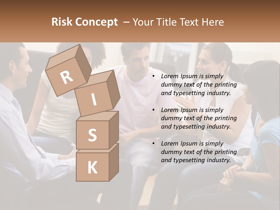 Training Applauding Supervisor PowerPoint Template