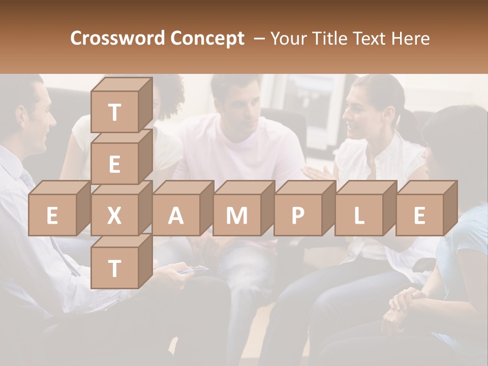Training Applauding Supervisor PowerPoint Template